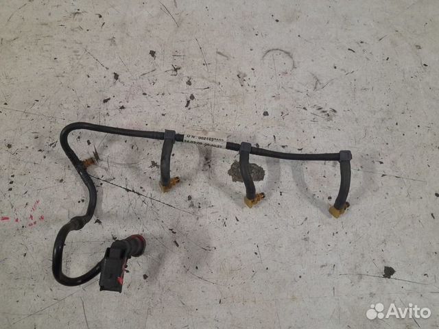 Трубка топливная обратка форсунок рено ниссан K9K