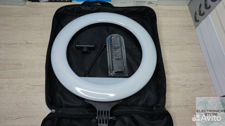 Кольцевая Лампа 36 см со Штативом RL-14 v.2