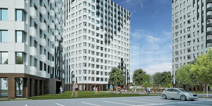 2-к. квартира, 47,5 м², 8/15 эт.