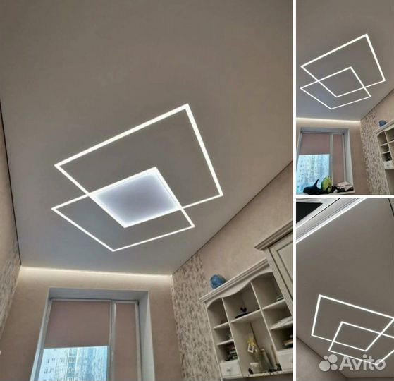 Натяжные потолки