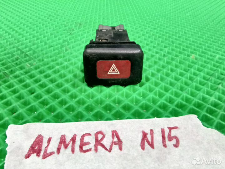 Кнопка аварийки Nissan Almera N 15 1995-2000 25290