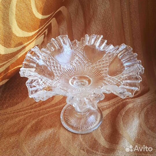 Посуда СССР. Вазочки стекло, керамика, хрусталь