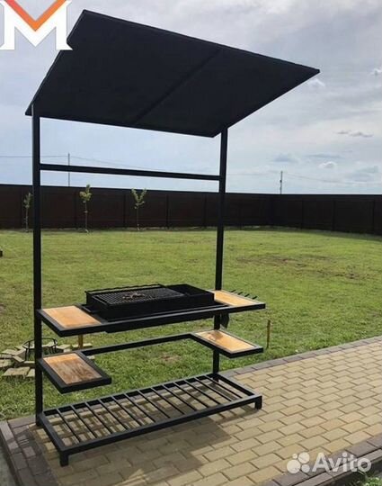 Мангал С крышей