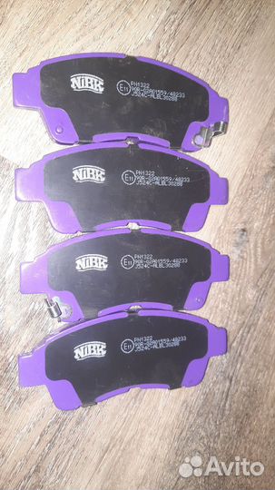Тормозные колодки nibk PN1322