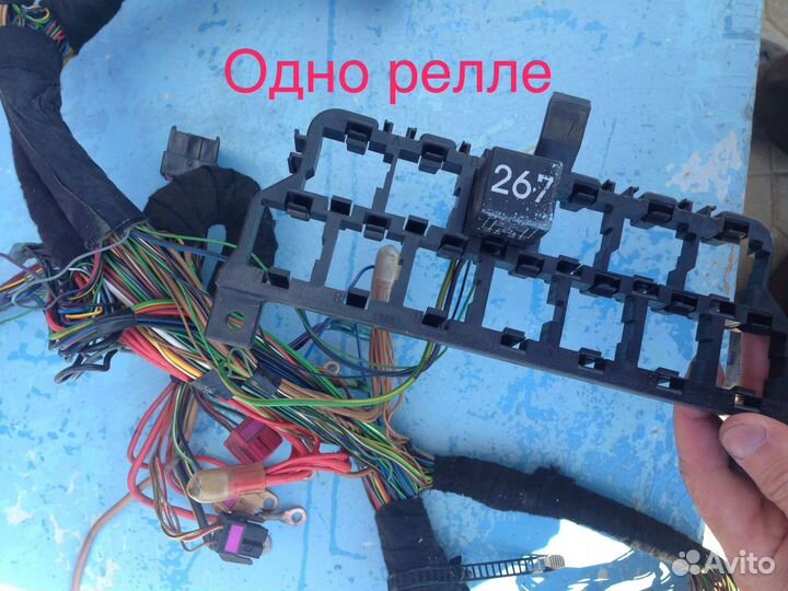 Проводка салона под торпедой Пассат Б5