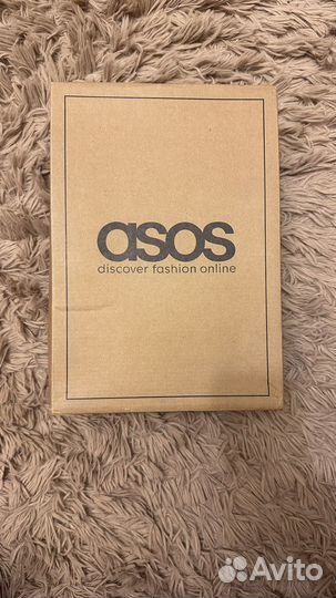 Черные ботфорты ASOS 39 размер