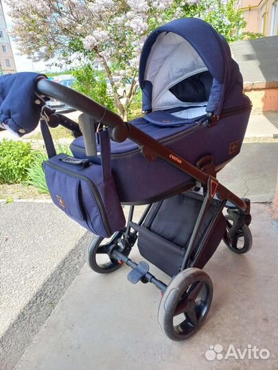 Коляска 2 в 1 adamex reggio