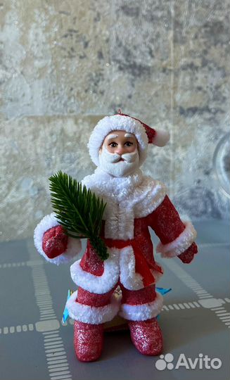 Ватные игрушки дед мороз