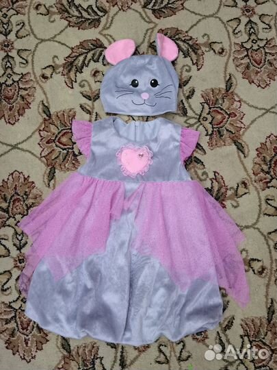 Карнавальный костюм для девочки- мышка