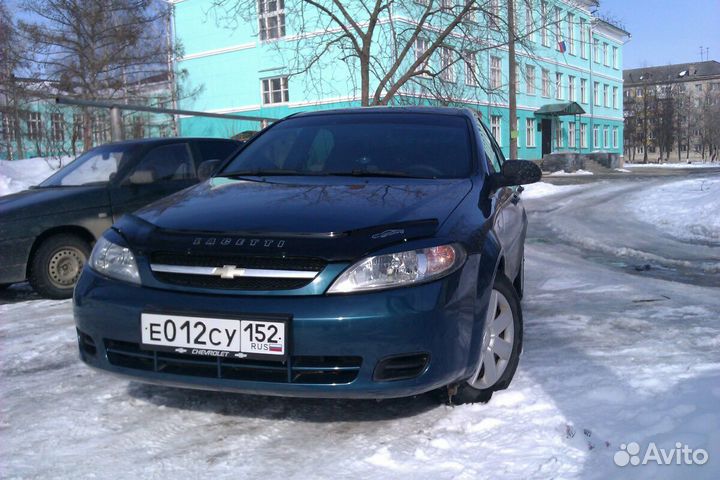 Реснички на фары для Chevrolet Lacetti хэтчбек