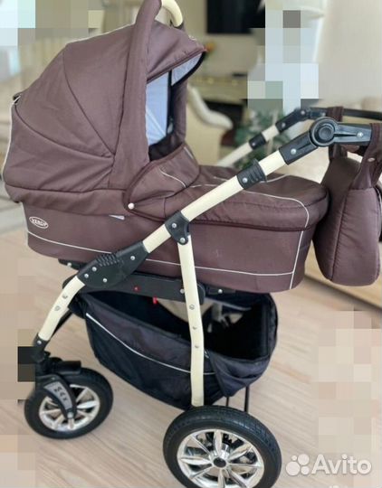 Польская коляска с тремя блоками