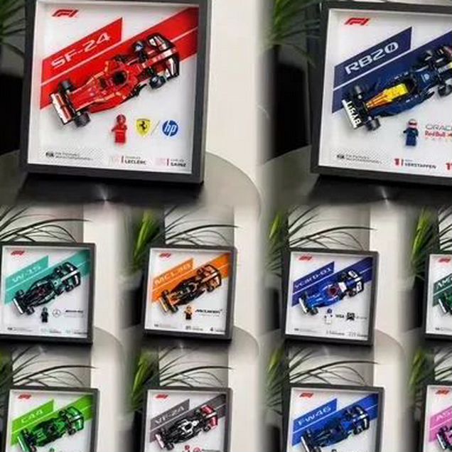 Рамки для Lego Speed Champions F1 (Все модели)