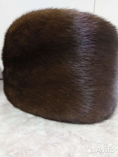Шапка норковая женская