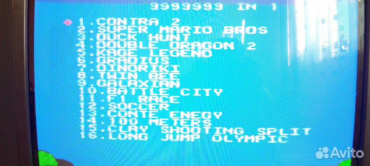 Dendy+телевизор+картридж