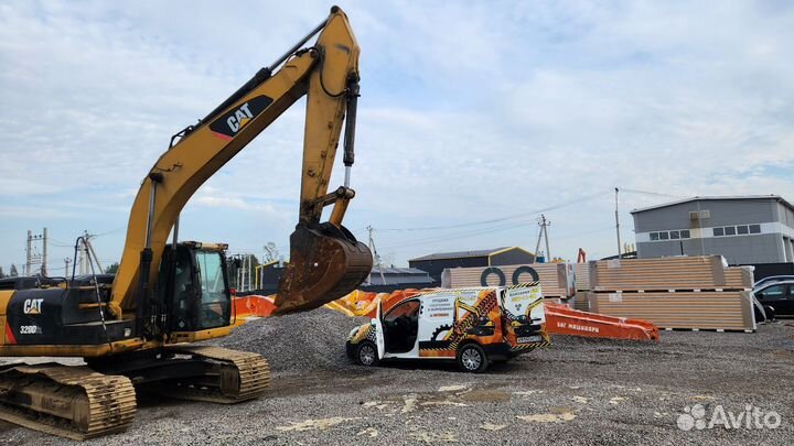 Гусеничный экскаватор CAT 320D2 L, 2014