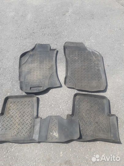 Автомобильные коврики резиновые fiat аlbea