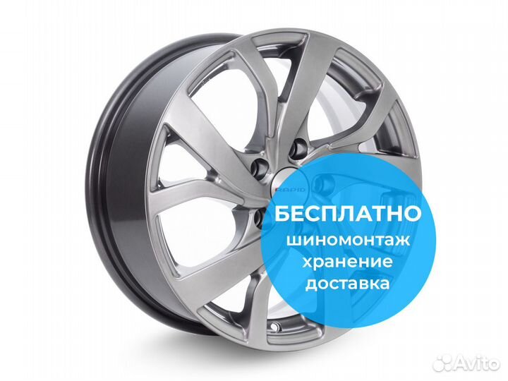R15 5x114,3 6J ET45 D67,1 К&К Палермо (кс668) Дарк