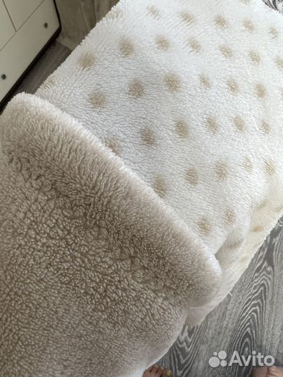 Плед детский плюшевый