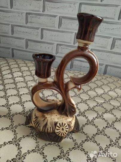 Подсвечник керамический новый