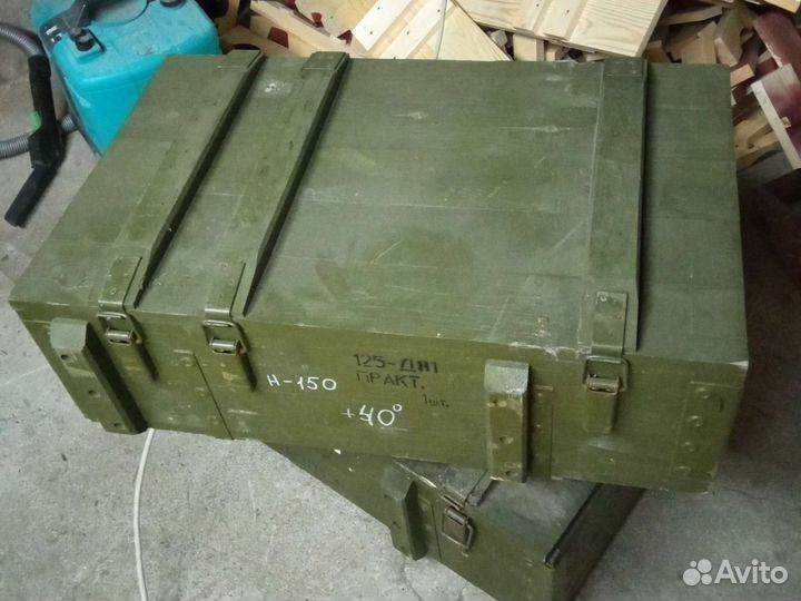 Ящик армейский деревянный