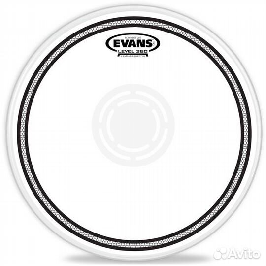 Пластик для барабана двойной Evans B10ecsrd