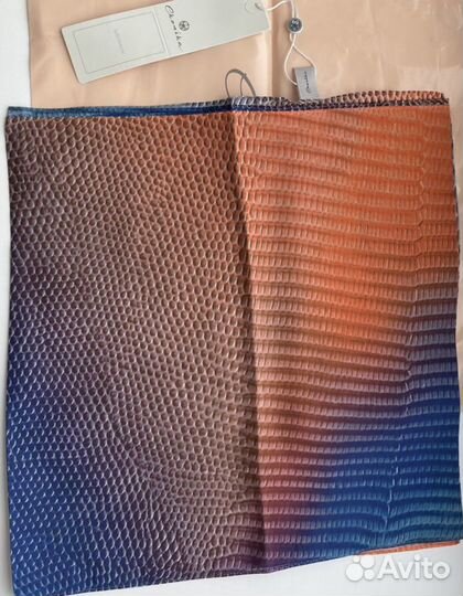 Шарф Эконика натуральный шёлк палантин LV