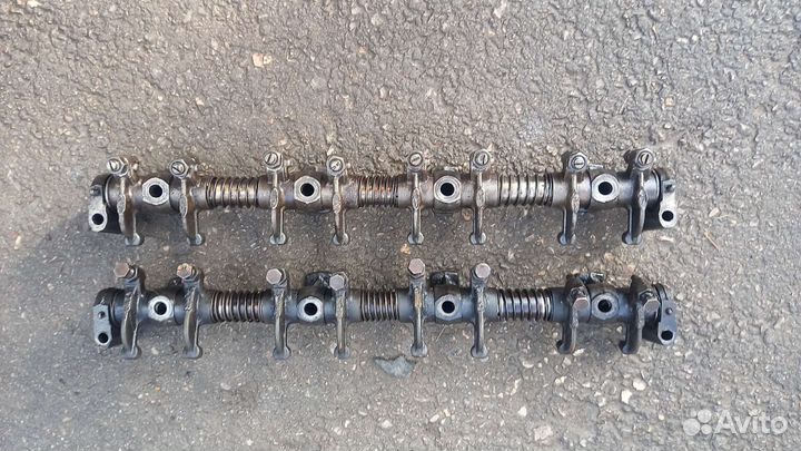 Ось коромысел штанги толкатели змз 402 умз 4216