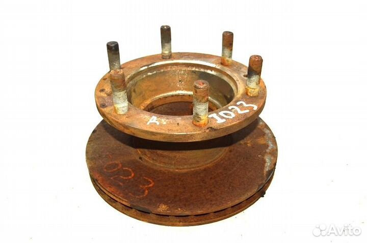 Тормозной диск переднего моста, правый iveco EuroC