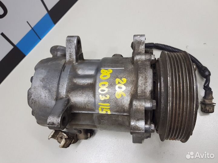 Компрессор кондиционера Peugeot 206 (1998-2012)