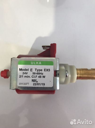 Помпа водяная для автоклава X5, mocom, melag, tutt