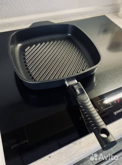 Сковорода для гриля нмп Ферра Индукция 28 см