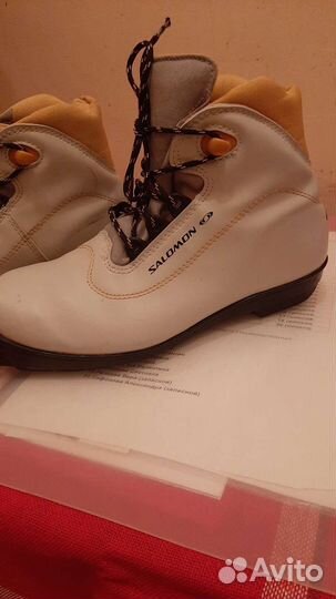 Лыжные ботинки. 33размер