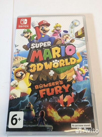 Игра для nintendo switch Super Mario 3d world