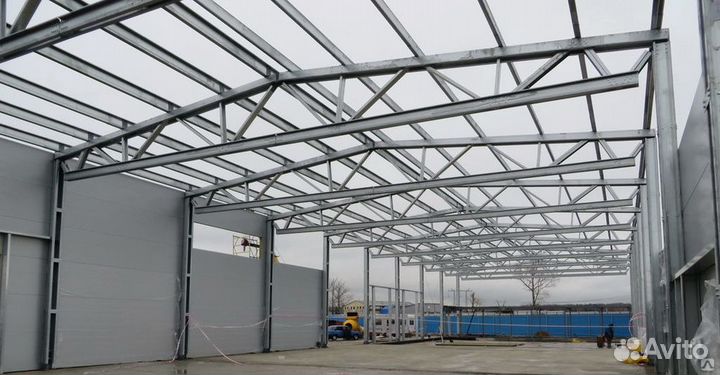 Быстровозводимые промышленные помещения под ключ