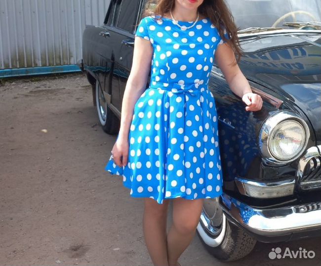 Платье в ретро стиле