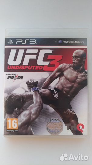 UFC бой для пс3