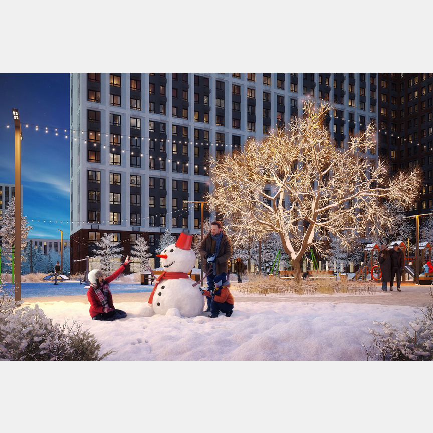 1-к. квартира, 36,6 м², 23/24 эт.