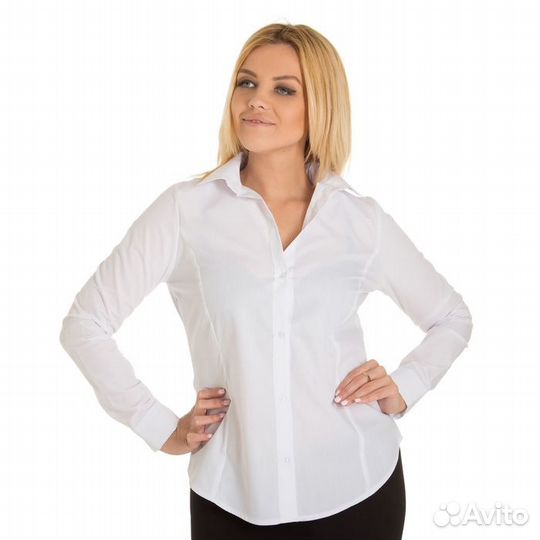 Новая белая рубашка, р. 40-42
