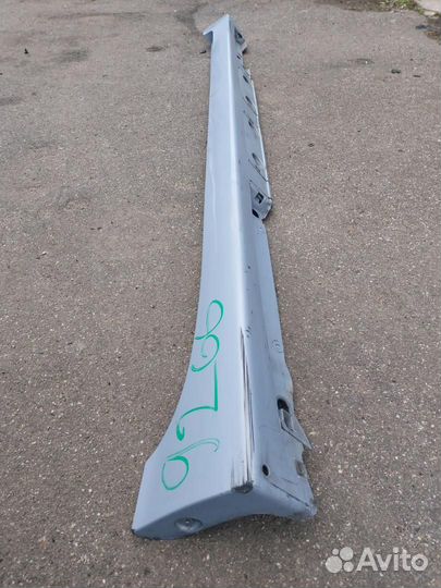 Накладка на порог правая Toyota Prius 3 ZVW30