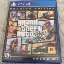 Диск на ps4 GTA5