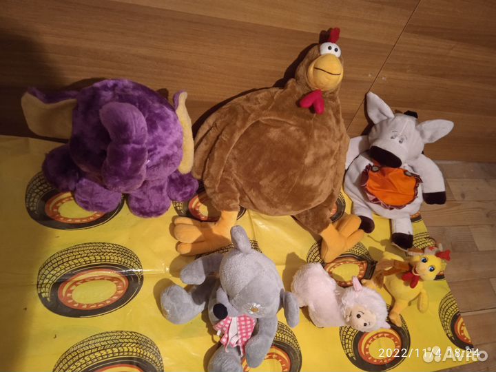 Детские мягкие игрушки 27 штук