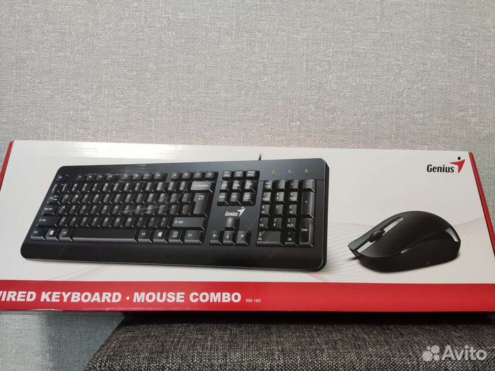 Клавиатура и мышь Genius KM-160
