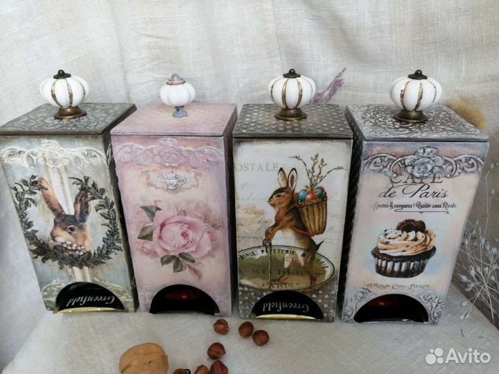 Чайный короб разные