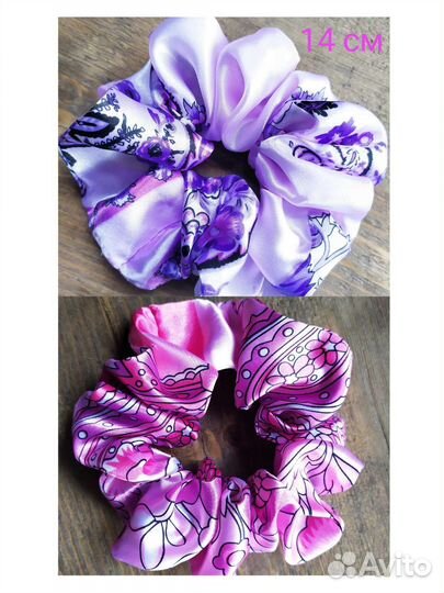Резинка для волос. Скранч. Хендмейд