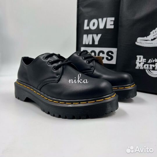 Dr martens полуботинки 1461 (средняя подошва)