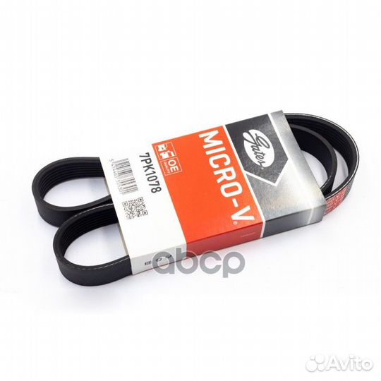 Поликлиновой ремень 7PK1078 Gates