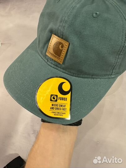 Carhartt USA Canvas Cap AH0289(Sea Pine)