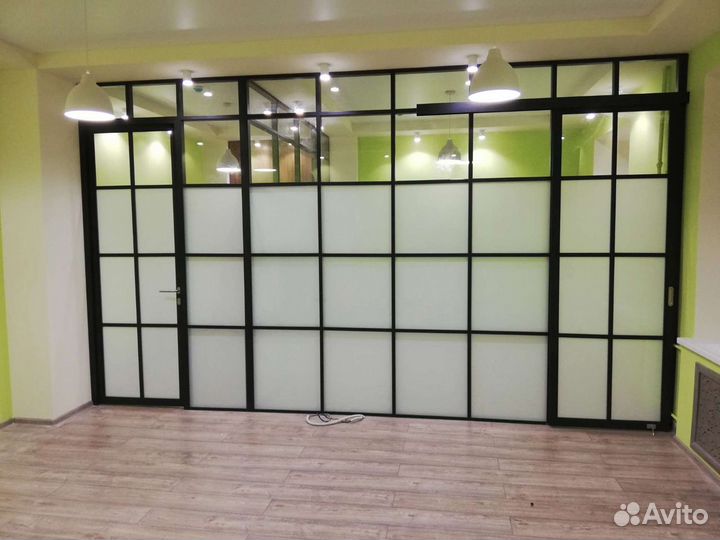 Перегородки loft зонирование