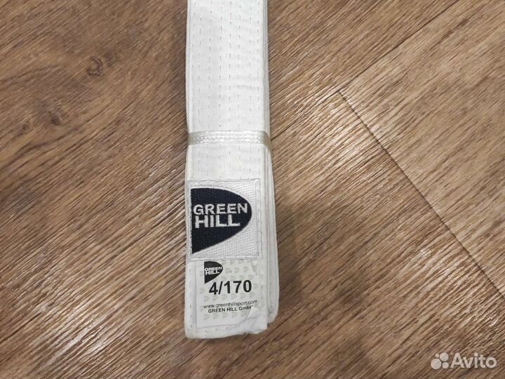 Пояс для дзюдо Green Hill