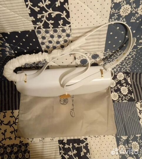 Сумка натуральная кожа эконика